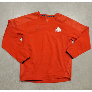 Nike Ohio State Long Sleeve Track Top Shirt Men Unisex Women M Medium